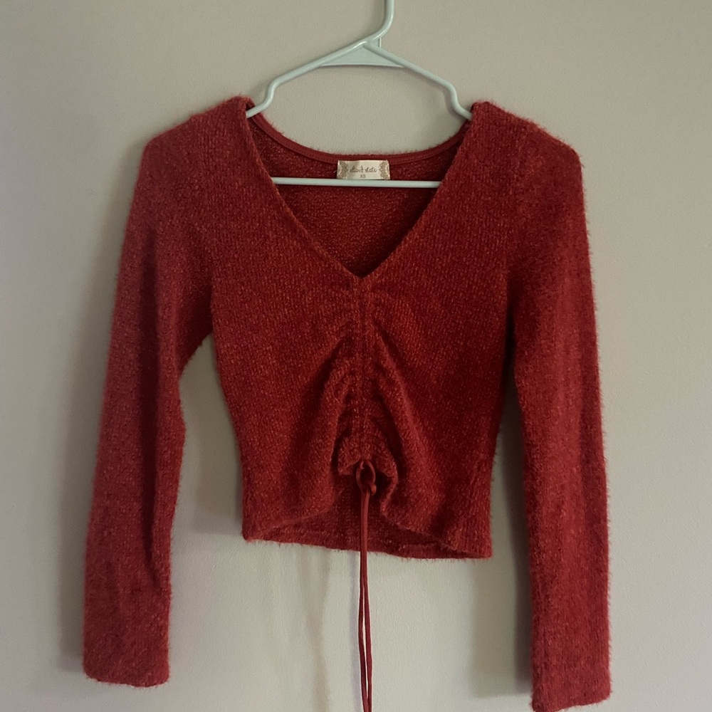 Altar’d state burgundy sweater / long sleeve